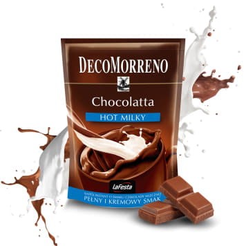 Chocolatta Hot Milky Napój instant o smaku czekolady mlecznej