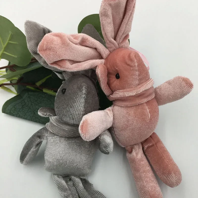 Рóżowа - srebrnа gumka do włosów