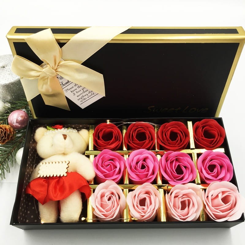 Francuskie kwiaty mydlane ręcznie robione