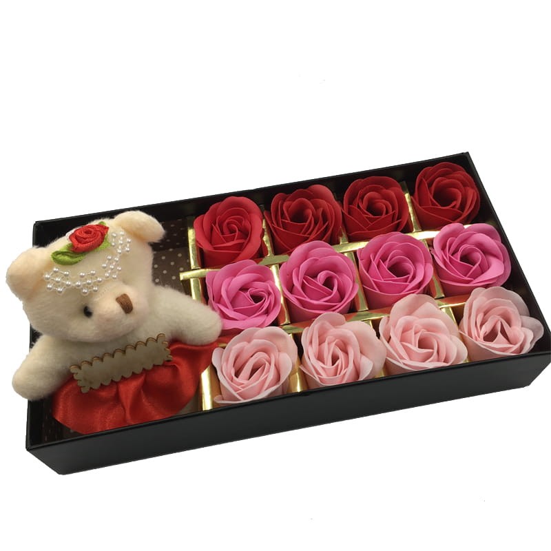 Francuskie kwiaty mydlane ręcznie robione