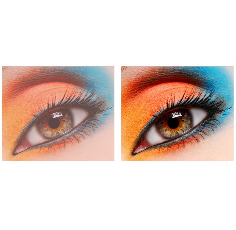 Lusterko kosmetyczne podświetlane do makijażu led