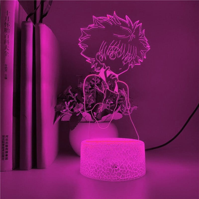 Lampka 3D nocna led HUNTER X ANIME Killua Zoldyck