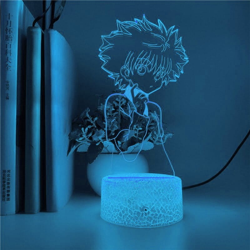Lampka 3D nocna led HUNTER X ANIME Killua Zoldyck