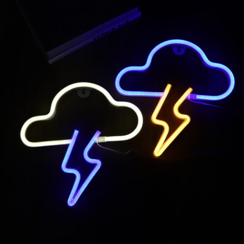 Gotowy Neon led USB na ścianę znak Chmura