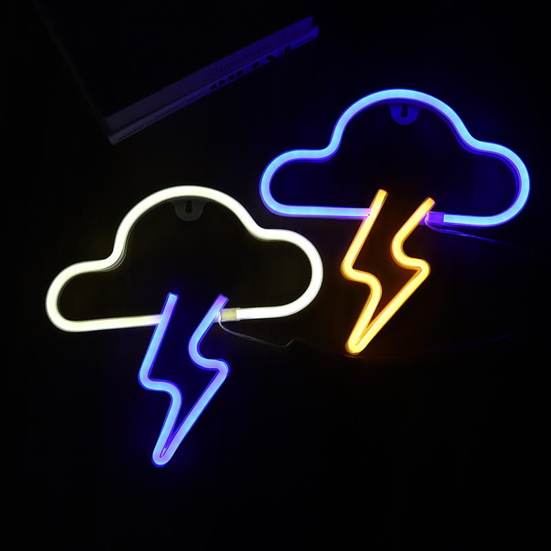 Gotowy Neon led USB na ścianę znak Chmura