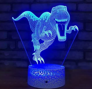 Lampka 3D nocna led usb na prezent Dinozaur T-Rex