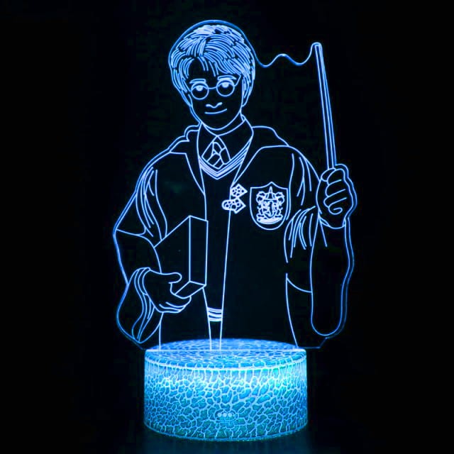 Lampka 3D nocna led usb na prezent HARRY POTTER