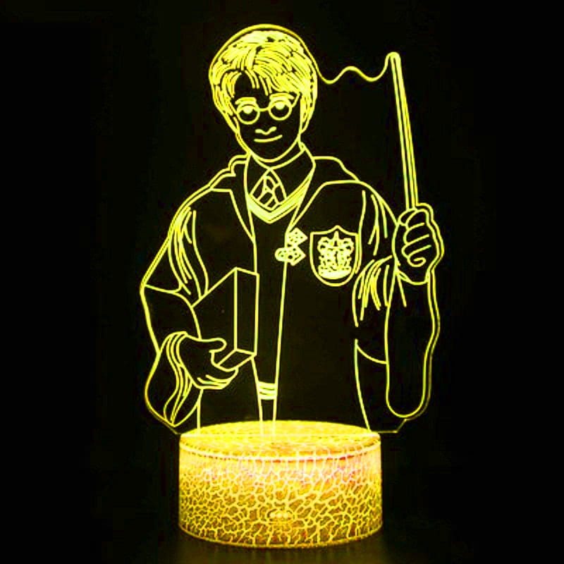 Lampka 3D nocna led usb na prezent HARRY POTTER