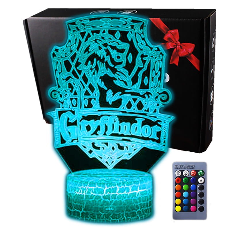 Lampka 3D nocna led usb Harry Potter Gryffindor