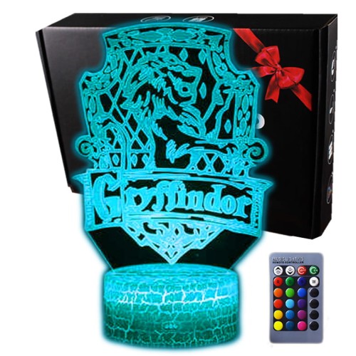 Lampka 3D nocna led usb Harry Potter Gryffindor