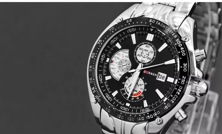 Curren Luxury Men's Watch w markowym pudełku Curren