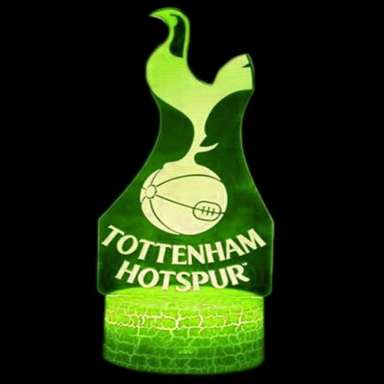 Lampka 3D nocna led usb Tottenham Hotspurs
