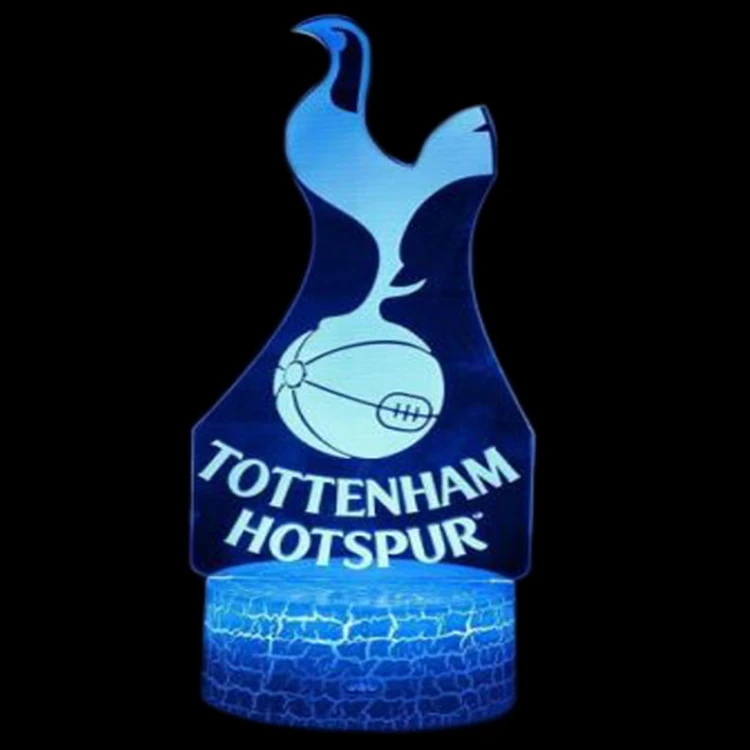 Lampka 3D nocna led usb Tottenham Hotspurs