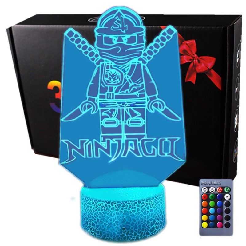 Lampka 3D led usb Ninjago Lego Klocki