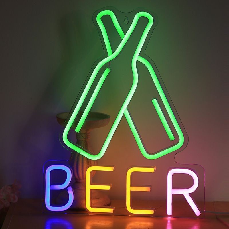 Duży neon LED USB „BEER” – strefa relaksu w Twoim stylu