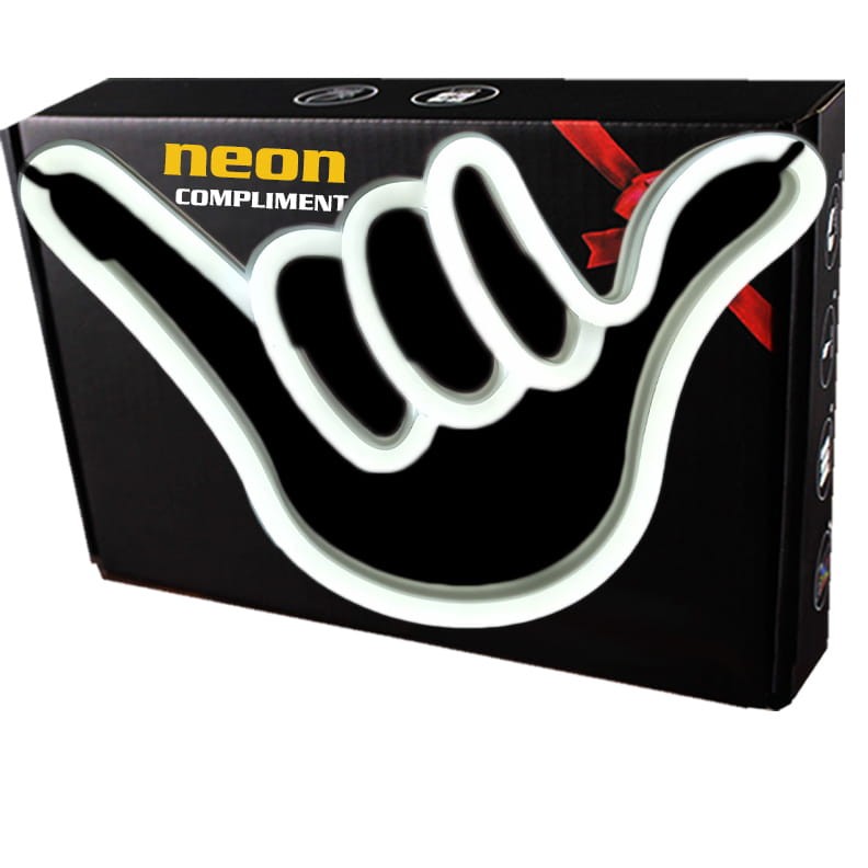 Gotowy Neon led USB na ścianę znak ręka