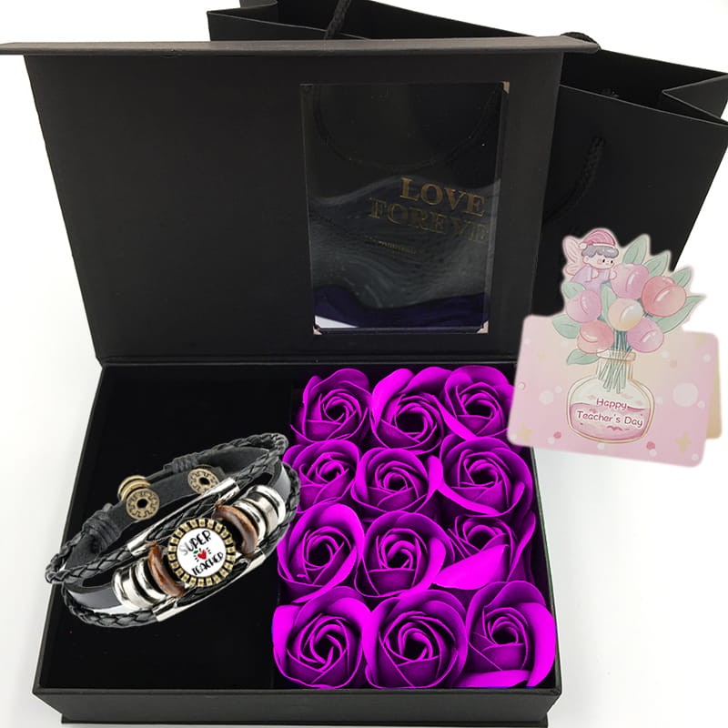 Wyjątkowy prezent na Dzień Nauczyciela bransoletka z napisem Super Teacher