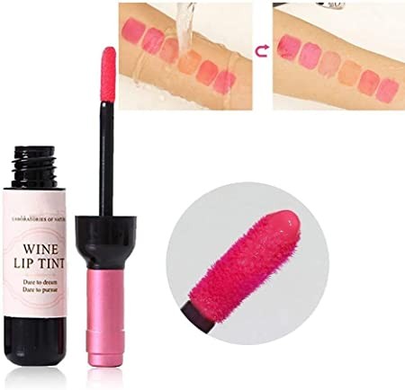 Wine lip tint - pomadka w płynie wino.