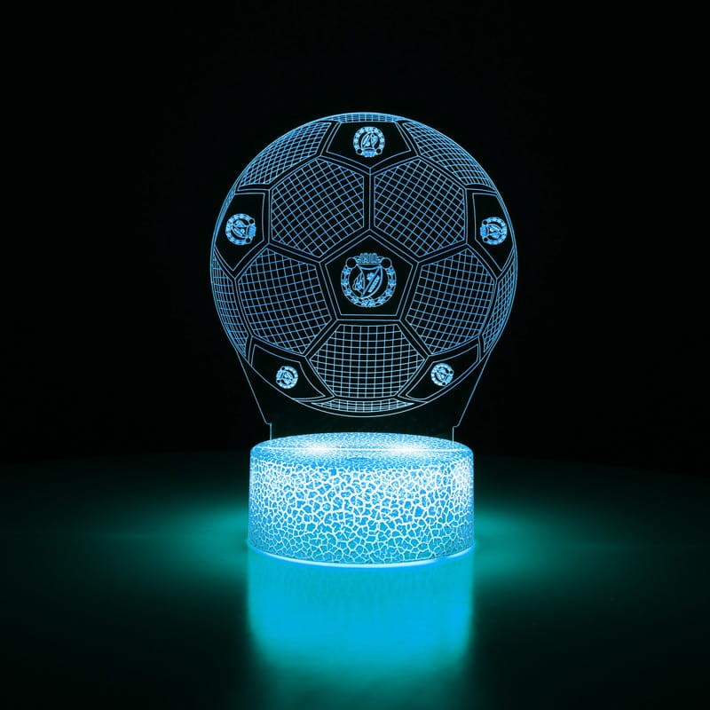 Widzew Łódź – lampka 3D LED dla wiernego kibica RTS