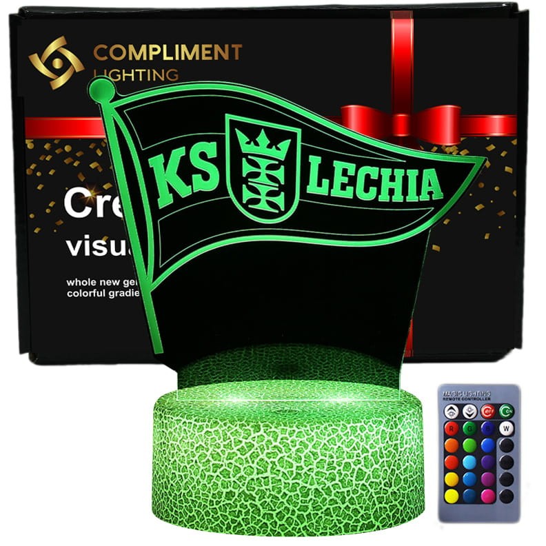 Lampka 3D nocna led usb KS Lechia 