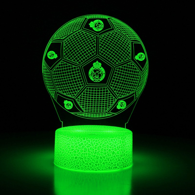 Lampka nocna 3D Wisła Kraków Piłka Nożna – praktyczny i efektowny prezent dla fana klubu z Krakowa.