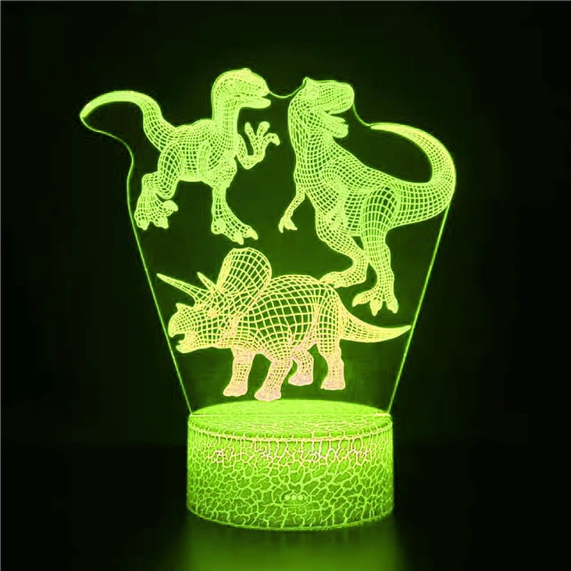 Lampka Nocna 3D lampa do wizualizacji 3D Dinozaury Park Jurajski