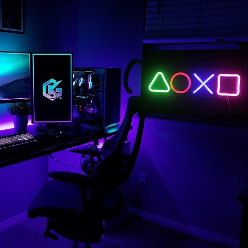 Compliment Neon Duży LED USB Na ścianę Doxo