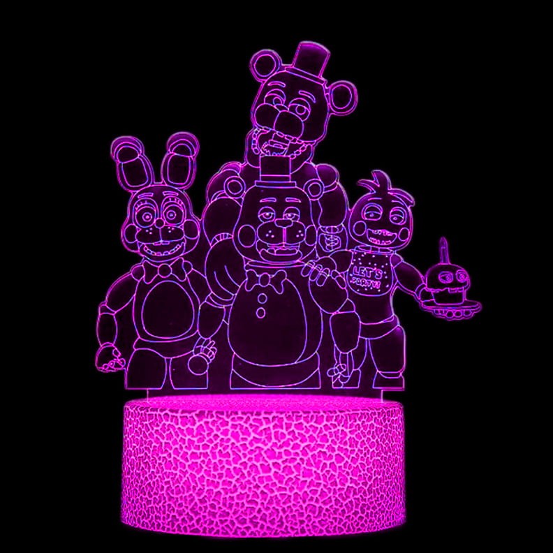 Lampka 3D nocna led usb na prezent Five Nights at Freddy’s