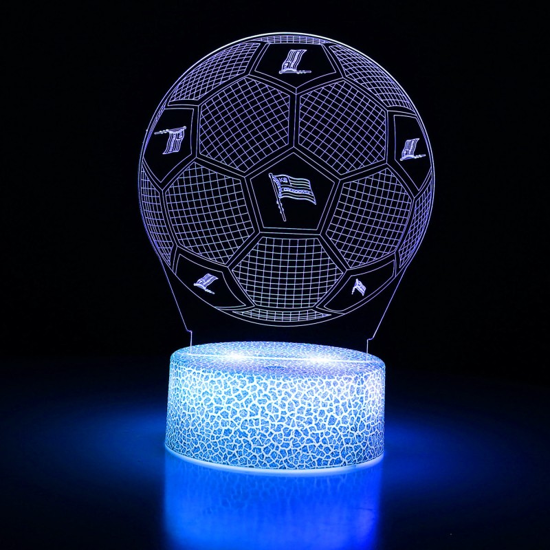 Piłkarska lampka 3D Cracovia – świetny prezent.