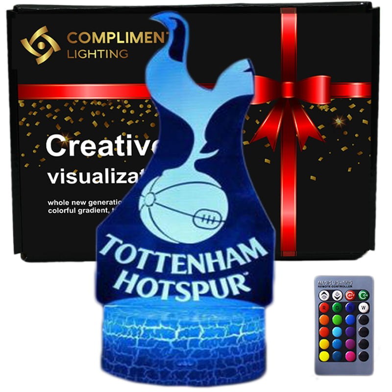 Lampka nocna Personal 3D Lamp LED USB pilot Tottenham Hotspurs