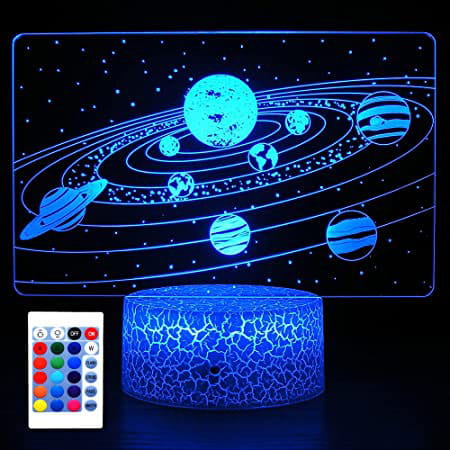 Lampka 3D led usb Galaktyka Planety