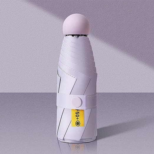 Parasol składany mały do torebki w kapsułce Persona Grata Parasolka Lawendowa Mini