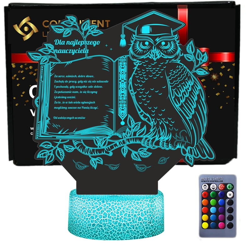 Prezent Dla Wychowawcy Nauczyciela Statuetka Na Zakończenie Roku Szkolnego