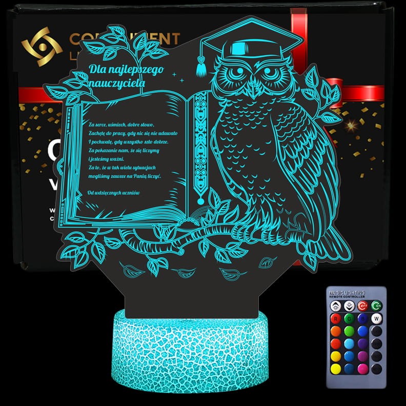 Prezent Dla Wychowawcy Nauczyciela Statuetka Na Zakończenie Roku Szkolnego