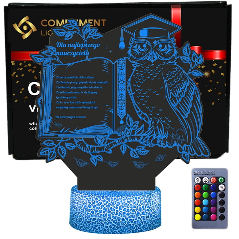 Prezent Dla Wychowawcy Nauczyciela Statuetka Na Zakończenie Roku Szkolnego