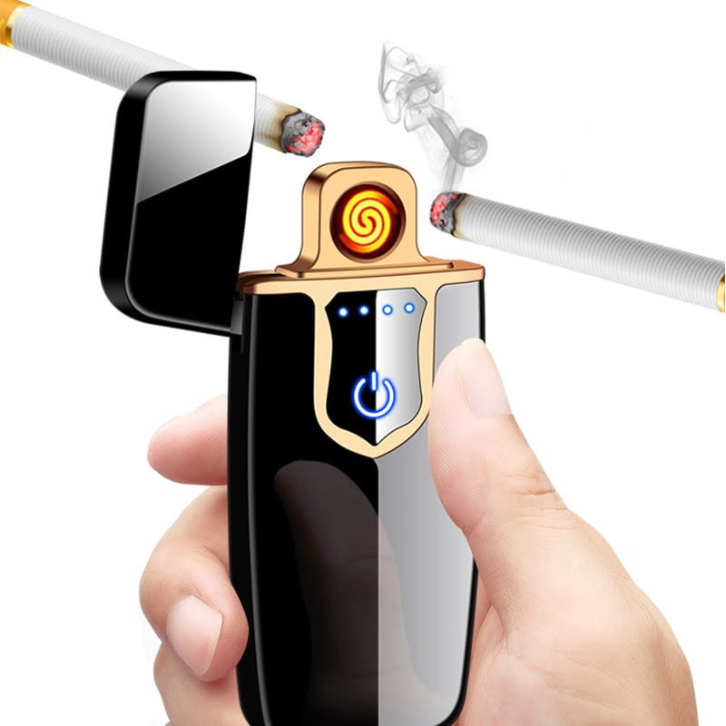 Zapalniczka Żarowa HQ Elektryczna Dotykowa USB czarna