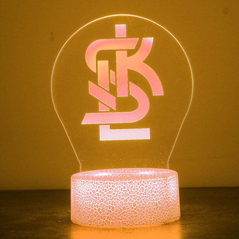Lampka 3D USB ŁKS Łódź – sportowy klimat i 16 kolorów.