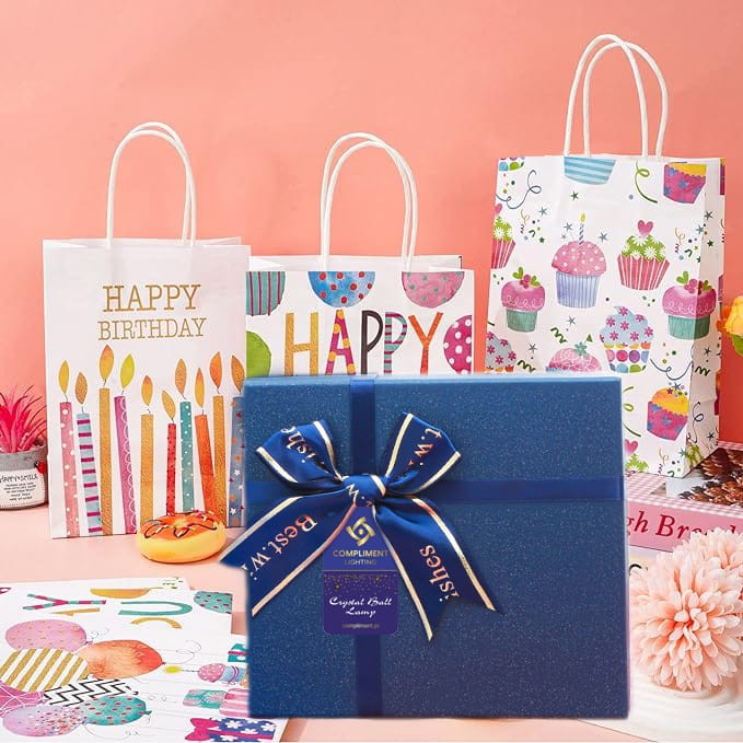 Lampka nocna 3D Kryształowa Kula Znak Zodiaku Skorpion Talizman