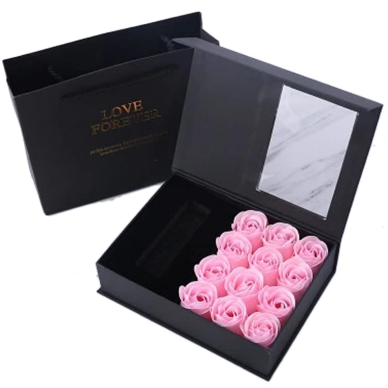 Elegancki zestaw z  różami - elegancki prezent dla mamy