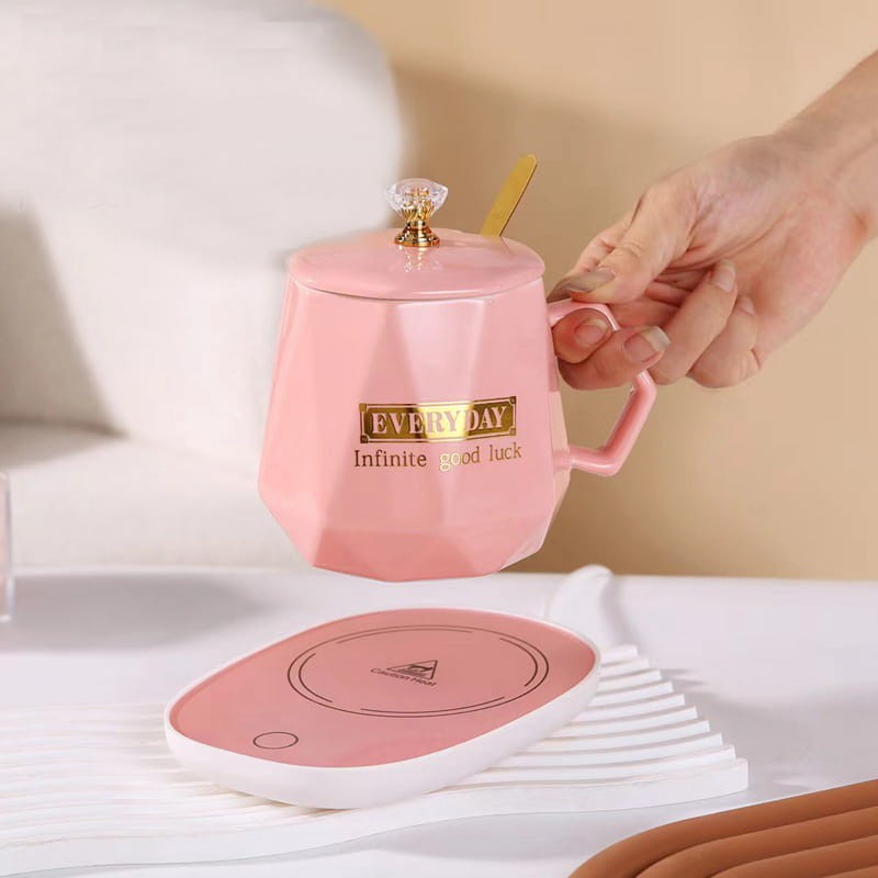 Prezent kubek z podgrzewaczem na święta