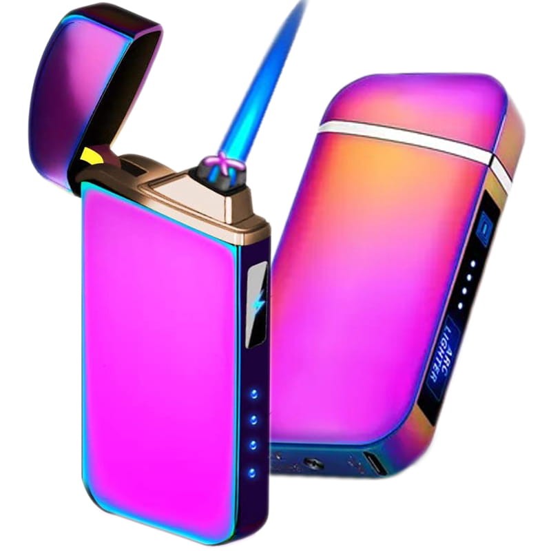 Nowoczesna zapalniczka plazmowa LED – futurystyczny design w kolorze kameleona