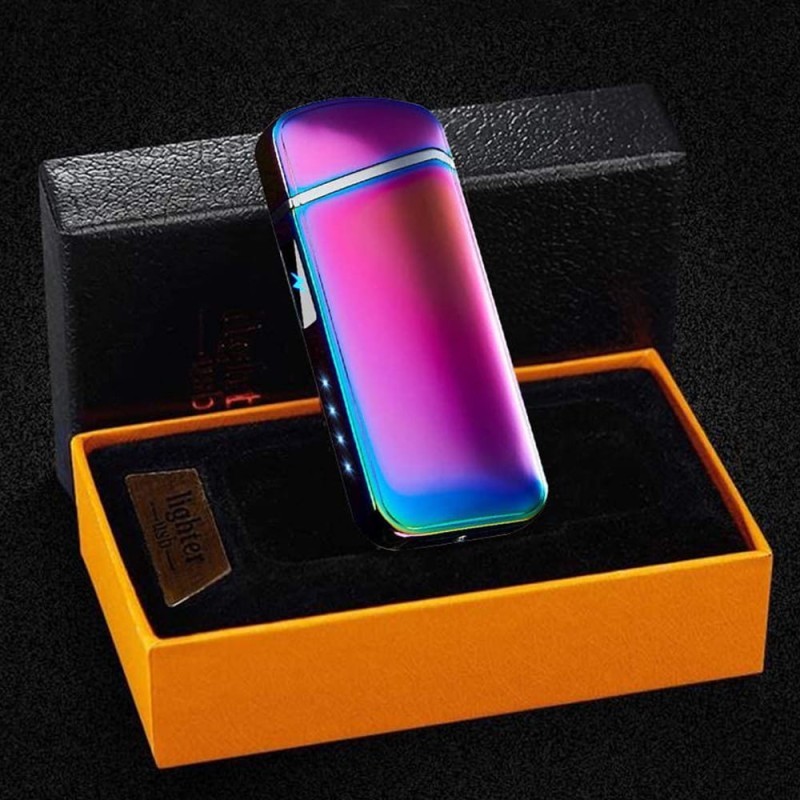 Nowoczesna zapalniczka plazmowa LED – futurystyczny design w kolorze kameleona