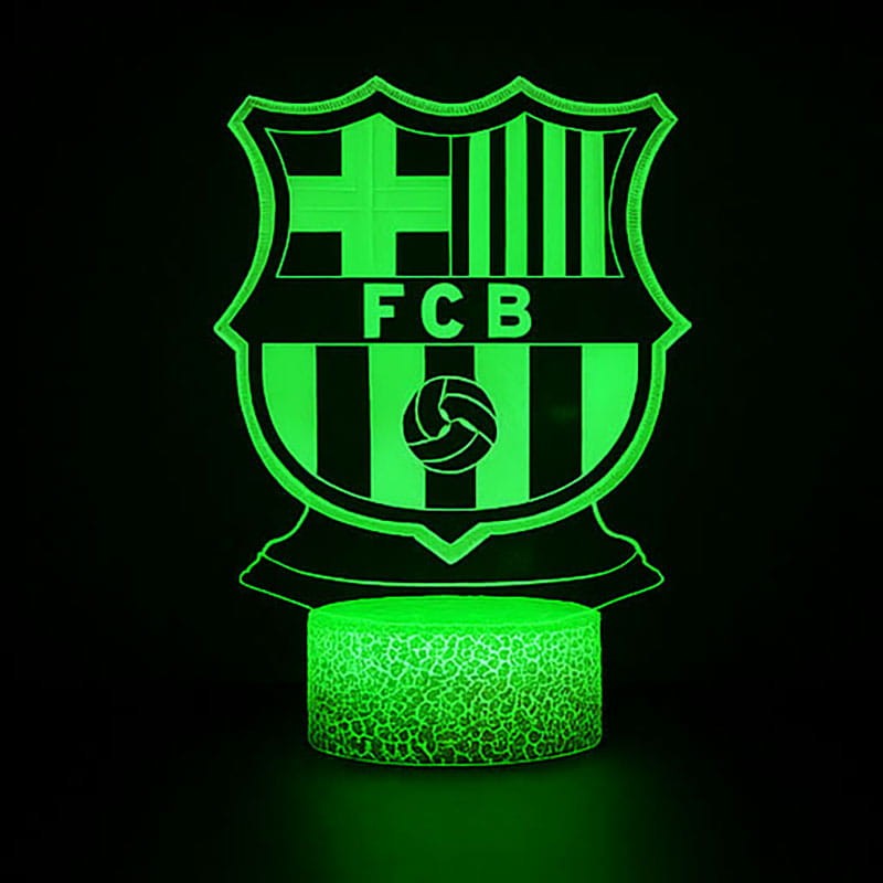 Personal 3D Lamp FC Barcelona – stylowa lampka LED dla fana Dumy Katalonii.