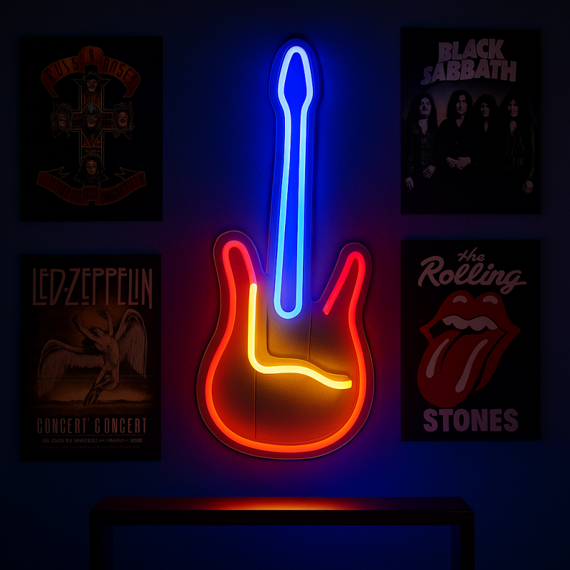 Gitara LED – dla fanów muzyki i mocnych brzmień!