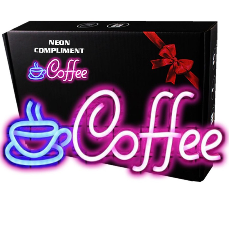 Neon „COFFEE” 42×22 cm – idealny do kawiarni