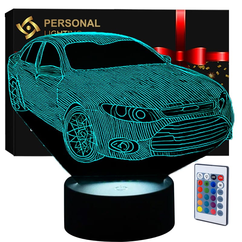 Lampka nocna 3D led usb Samochód Auto Car
