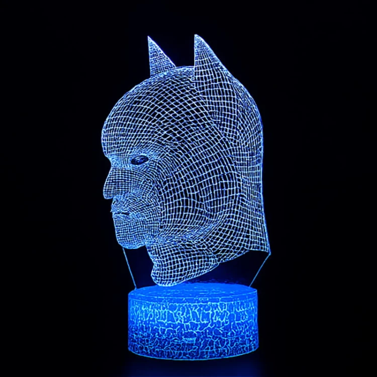 Prezent dla fana Batmana – lampka 3D