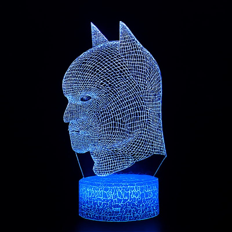 Prezent dla fana Batmana – lampka 3D
