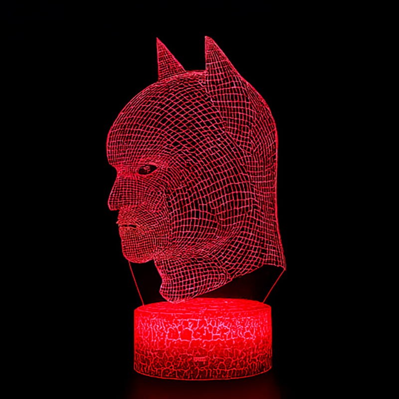 Lampka nocna LED 3D Batman – gadżet DC