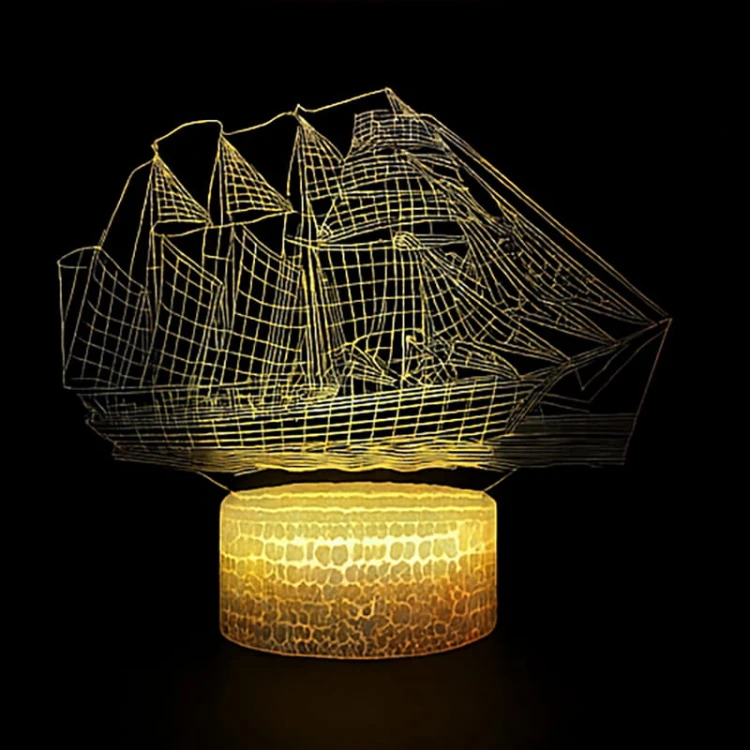 Marynistyczna lampka nocna LED USB